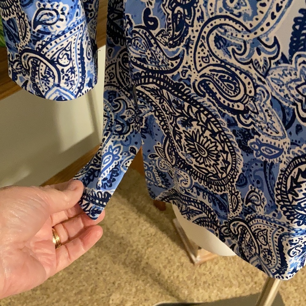 Slinky Brand 3/4 sleeve top - Picture 3 of 6